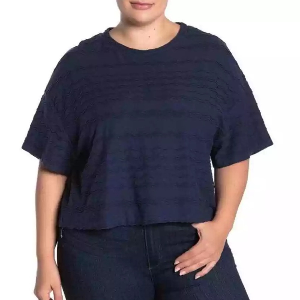 Madewell Solid Textured Dolman Tee